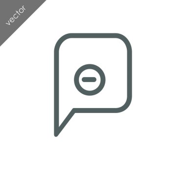 Sohbet simgesi tasarım