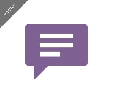 Metin balonu simgesinin