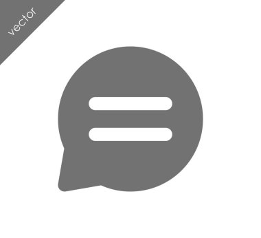 Metin balonu simgesinin