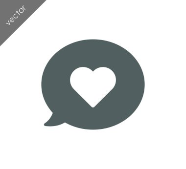 Sohbet simgesi tasarım