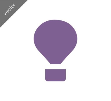 Sıcak hava balonu simgesi