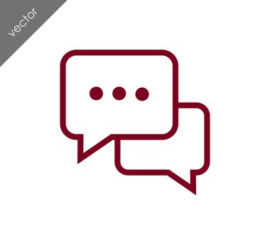 Sohbet simgesi söylenecek daha