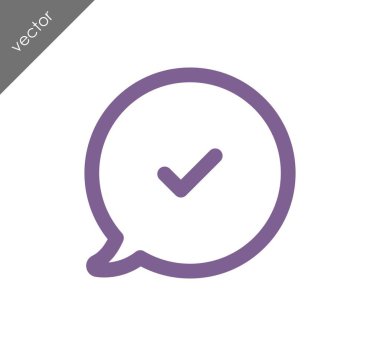 Teyit edilen sohbet simgesi