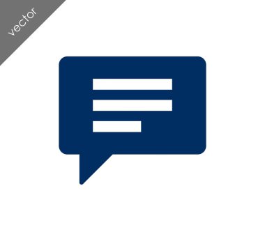 Metin balonu simgesinin