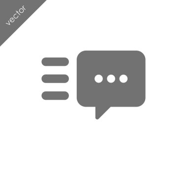 Sohbet simgesi söylenecek daha