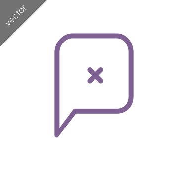 Sohbet simgesi silmek