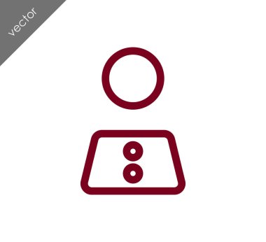 Avatar simge illüstrasyon 