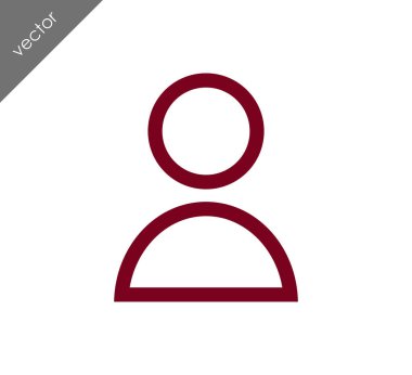 Avatar simge illüstrasyon 