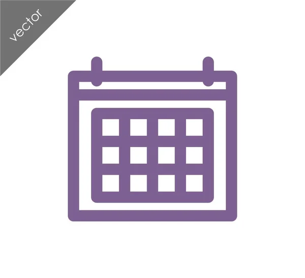 Εικονογράφηση εικόνα ημερολόγιο — Διανυσματικό Αρχείο
