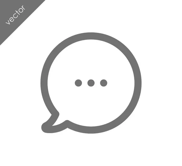 Mehr zum Chat-Symbol — Stockvektor