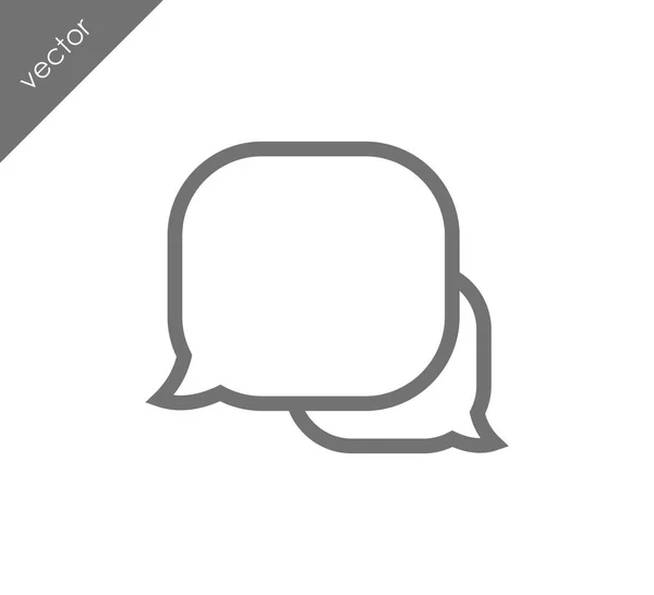 Ontwerp van Chat-pictogram — Stockvector