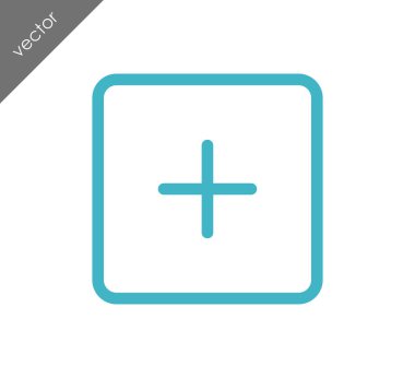 Simge ile artı işareti sembol Ekle