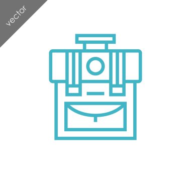 Tasarım çanta simgesinin 