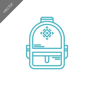 Tasarım çanta simgesinin 