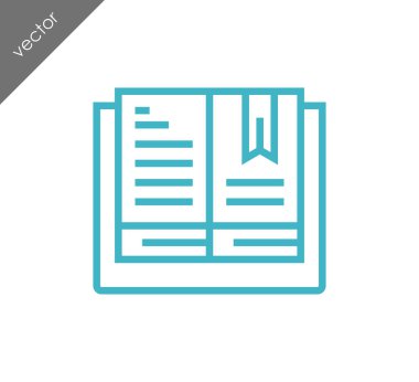 kitap simgesi tasarım