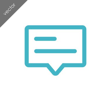 Sohbet simgesi tasarım