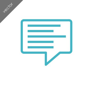 Sohbet simgesi tasarım