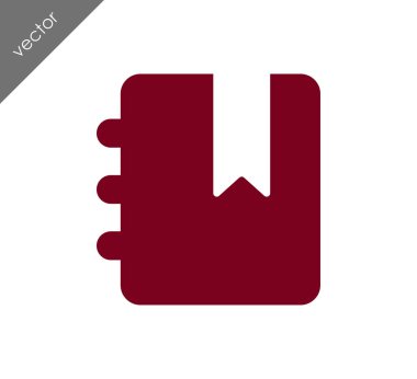 Telefon rehberi simgesi.