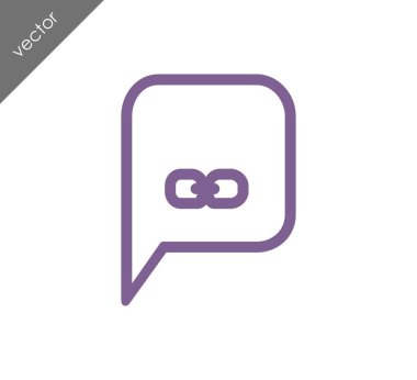 Sohbet simgesi tasarım