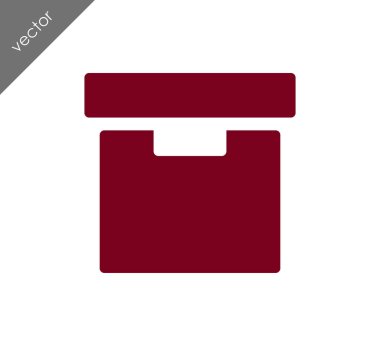 Arşiv kutusu simgesi