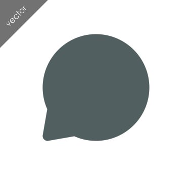 Düşünce balonu simgesinin