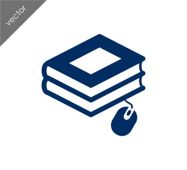 Kitap Düz Simgesi