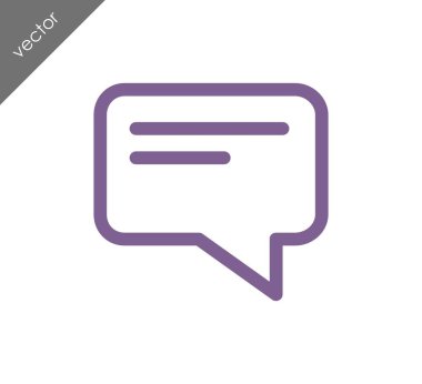 Metin balonu simgesinin