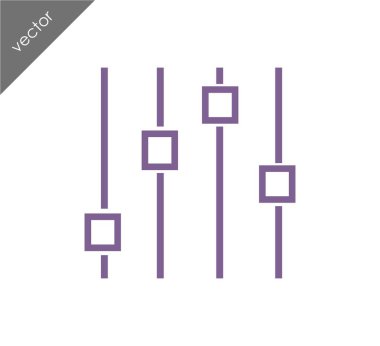 Ayarlama düzeyleri simgesini