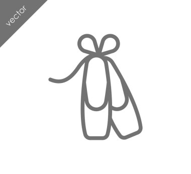 Bale ayakkabıları simgesi