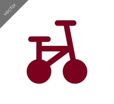Bisiklet basit simgesi