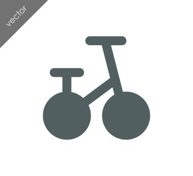 Bisiklet basit simgesi