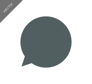 Düşünce balonu simgesinin