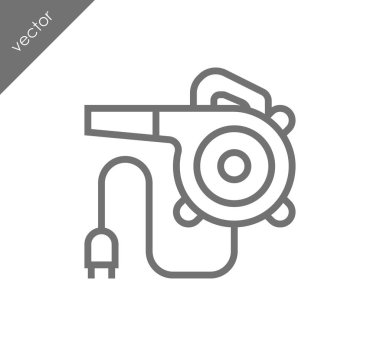 Bahçe Hava üfleyici simgesi