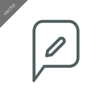 Sohbet simgesi tasarım