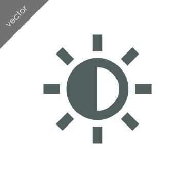 Parlaklık ayarlama simgesini