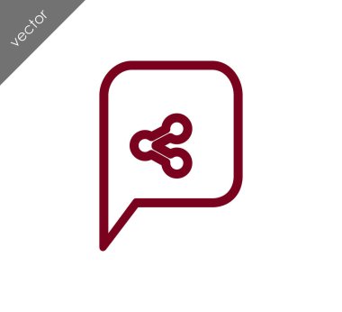 Sohbet simgesi tasarım