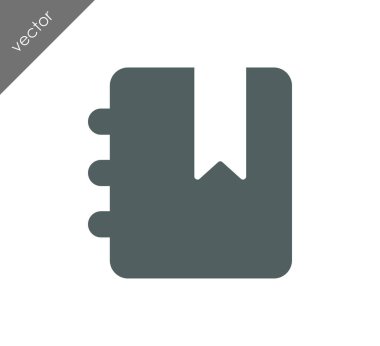 Telefon rehberi simgesi.