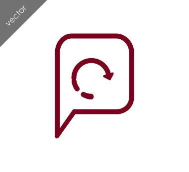 Sohbet simgesi tasarım