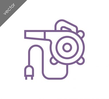 Bahçe Hava üfleyici simgesi