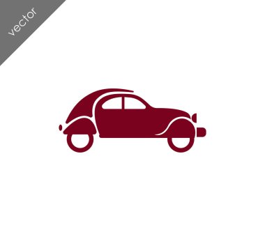 Araba simgesi, illüstrasyon 