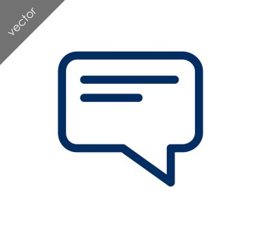 Metin balonu simgesinin