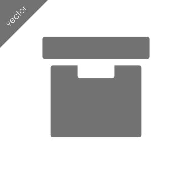 Arşiv kutusu simgesi