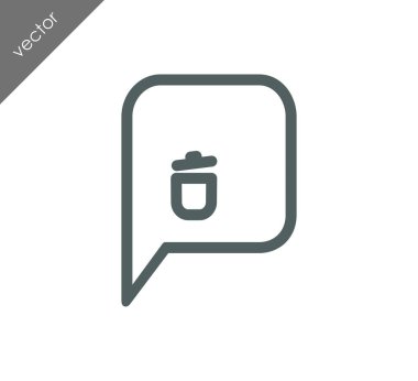 Sohbet simgesi tasarım