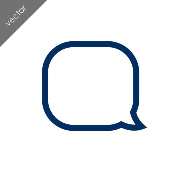 Düşünce balonu simgesinin