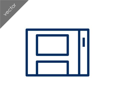 tarayıcı düz simgesi