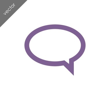 Düşünce balonu simgesinin