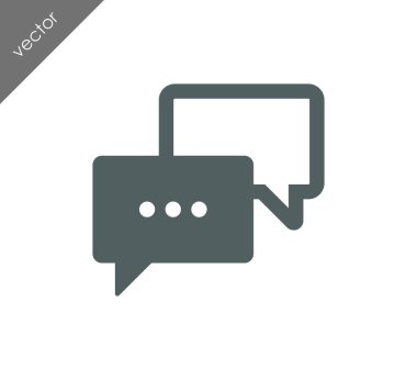 Sohbet simgesi söylenecek daha