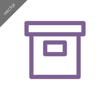 Arşiv kutusu simgesi