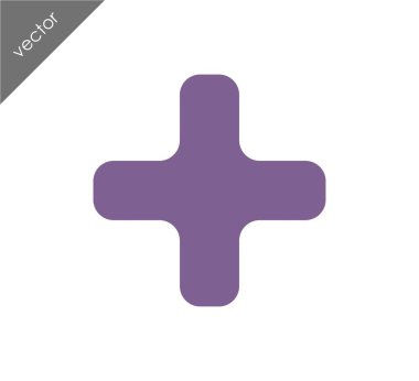 Simge ile artı işareti sembol Ekle