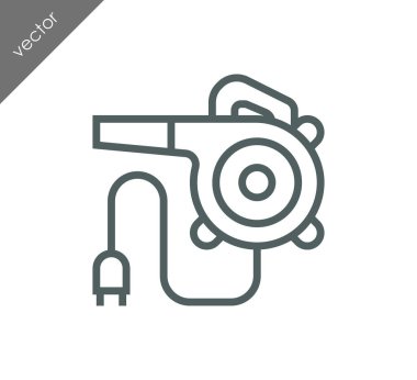 Bahçe Hava üfleyici simgesi